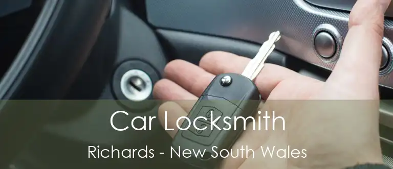 Car Locksmith Richards - New South Wales