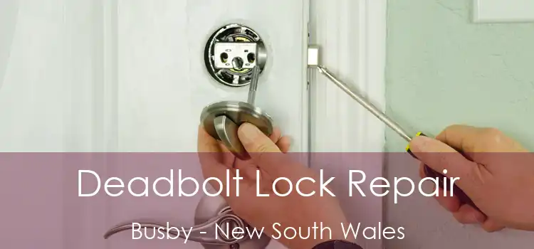 Deadbolt Lock Repair Busby - New South Wales