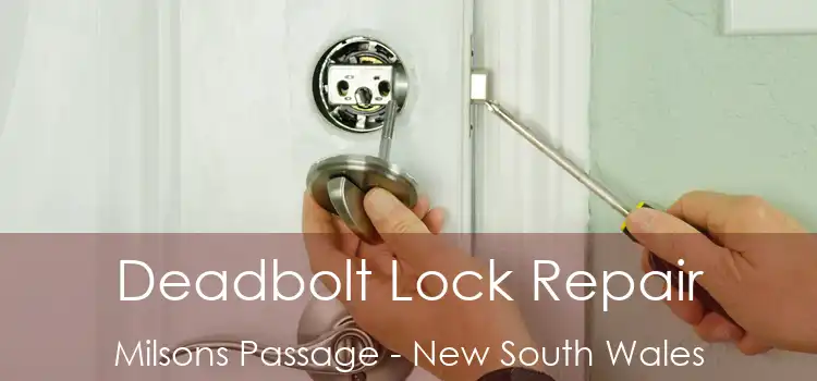 Deadbolt Lock Repair Milsons Passage - New South Wales