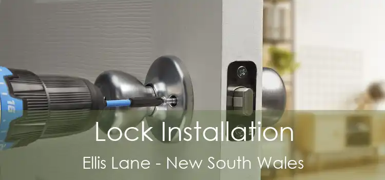 Lock Installation Ellis Lane - New South Wales