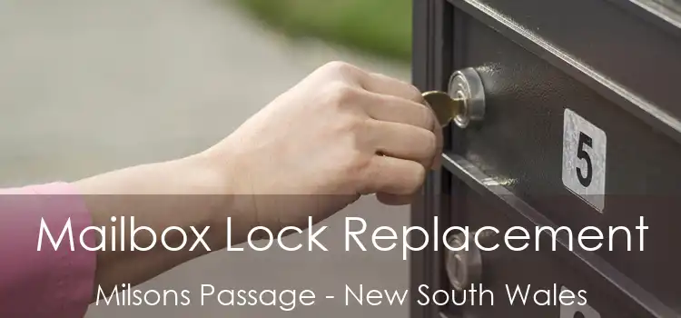 Mailbox Lock Replacement Milsons Passage - New South Wales