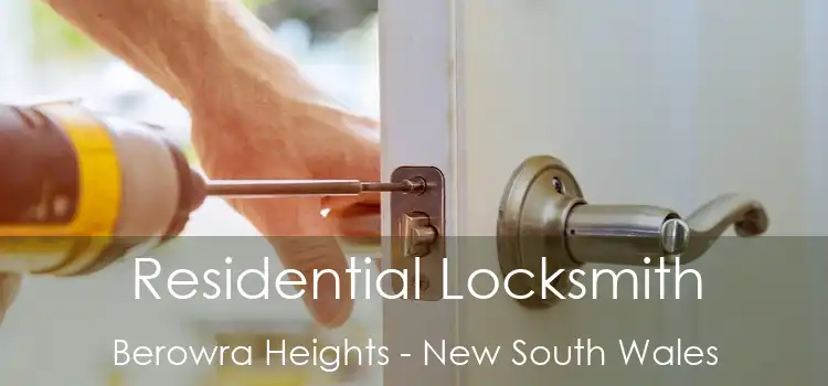 Residential Locksmith Berowra Heights - New South Wales
