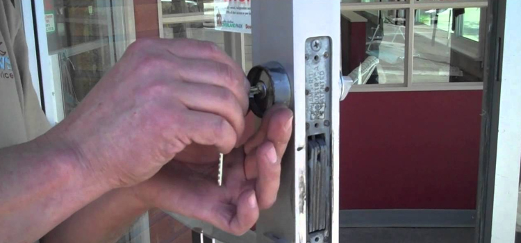 commercial door lock repair Denistone